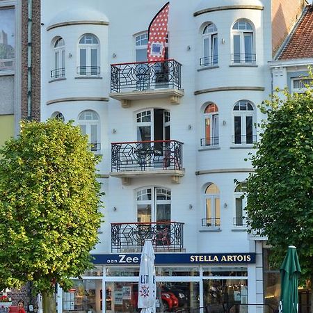 Hotel Aan Zee De Panne Kültér fotó